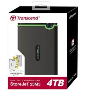 transcend 4tb portable external hard disk drive