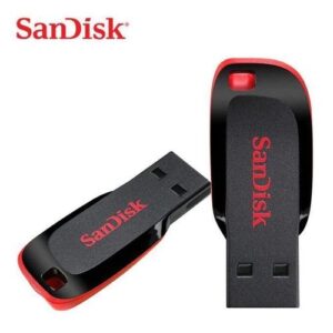 sandisk cruzer blade flash disk – 16gb
