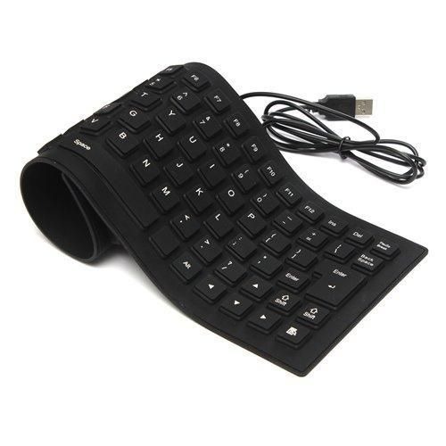 flexible roll up silicone keyboard – portable, waterproof & ultra quiet flexible roll up silicone keyboard – portable, waterproof & ultra quiet